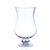 12” Handblown Glass Hurricane Pillar Candle Holder - IMAGE 1