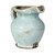 Weathered Patina Finish Terracotta Jug Vase - 8.5" - Blue - IMAGE 2
