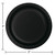 Disposable Round Luncheon Party Paper Plates - 7" - Jet Black - Club Pack of 240 - IMAGE 2