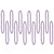 Club Pack of 720 Purple Metallic Small Round Beaded Necklace Birthday Party Favors 33'' - IMAGE 1