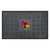 19.5" x 31.25" Gray Medallion NCAA Illinois State University Redbirds 3-D Team Door Mat - IMAGE 1