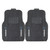 Set of 2 Black NFL Dallas Cowboys Car Mats 21" x 27" - IMAGE 1