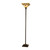 70.5" Mica Bronze Arrowhead Mission-Style Hand Crafted Glass Torchiere Lamp - IMAGE 1