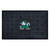 19.5" x 31.25" Black and Green NCAA Notre Dame Fighting Irish Outdoor Door Mat - IMAGE 1