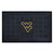 19.5" x 31.25" Black and Blue NCAA West Virginia University Mountaineers Outdoor Door Mat - IMAGE 1