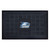 19.5" x 31.25" Black and Blue NCAA Eagles Outdoor Rectangular Door Mat - IMAGE 1
