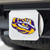 4" Silver NCAA Louisiana State University Tigers Class III Hitch Cover Auto Accessory - IMAGE 2