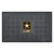 U.S. Army 3-D Team Medallion Vinyl Door Mat - IMAGE 1