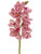 Pack of 6 Artificial Rubrum Pink Cymbidium Orchid Silk Flower Sprays 28" - IMAGE 1