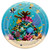 Pack of 96 Vibrantly Colored Nautical Under The Sea Disposable Dinner Plates 9" - IMAGE 1