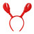 Club Pack of 12 Lobster Claw Unisex Adult Boppers Headband Costume Accessories - One Size - IMAGE 1