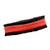 Club Pack of 12 Black and Red Dealer's Arm Bands - IMAGE 1