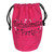 Club Pack of 12 Pink Bachelorette Party Tote Bag with Drawstring Decorative Party Favors 7" - IMAGE 1