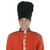 Club Pack of 12 Black Adult Men's Royal Guard Hat Costume Accessories - One Size - IMAGE 1