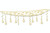 Pack of 6 Gold and White 50th Anniversary Ceiling Decor 12' - IMAGE 1