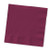 Club Pack of 500 Burgundy Red Premium 3-Ply Disposable Beverage Napkins 5" - IMAGE 1