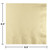 Club Pack of 500 Creamy Ivory Solid 3-Ply Disposable Lunch Napkins 6.5" - IMAGE 2
