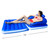 74" Blue Convertible Lounge Chair Inflatable Swimming Pool Float - IMAGE 3