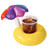 10.75" Inflatable Parasol Swimming Pool Floating Drink Holder - IMAGE 1