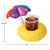10.75" Inflatable Parasol Swimming Pool Floating Drink Holder - IMAGE 3