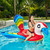 87" Red and Blue Jumbo Parrot Ride-On Inflatable Swimming Pool Float - IMAGE 2