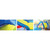 Pool Side Slide With an Attached Sprayer - 98" - Yellow and Blue - IMAGE 3