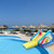 Yellow and Blue Pool Side Slide With an Attached Sprayer, 98-Inches - IMAGE 4