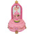 5.5” Pink Twirling Ballerina Music Box – Children’s Resin Tabletop Decoration Playing “Swan Lake” - IMAGE 1