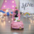 5.5” Pink Twirling Ballerina Music Box – Children’s Resin Tabletop Decoration Playing “Swan Lake” - IMAGE 2