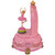 5.5” Pink Twirling Ballerina Music Box – Children’s Resin Tabletop Decoration Playing “Swan Lake” - IMAGE 4