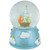5" Children's Blue Sleepy Time Musical Snow Globe - IMAGE 4