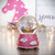 5" Children's Pink Sleepy Time Musical Snow Globe - IMAGE 2