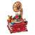 Santa Claus on Phonograph Musical Christmas Decoration - 7" - IMAGE 4