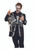 Black and White Skeleton Men's Halloween Adult Costume - Medium - IMAGE 1