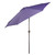 9ft Outdoor Patio Market Umbrella with Hand Crank and Tilt - Purple - IMAGE 5