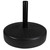 Black Heavy Duty Water or Sand Umbrella Base - 48lbs - IMAGE 1