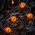 Jack-O-Lantern Paper Lantern Indoor Outdoor Halloween Light Set - 9' White Wire - 10ct - IMAGE 3