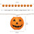 Jack-O-Lantern Paper Lantern Indoor Outdoor Halloween Light Set - 9' White Wire - 10ct - IMAGE 4