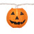 Jack-O-Lantern Paper Lantern Indoor Outdoor Halloween Light Set - 9' White Wire - 10ct