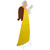 72" Lighted 2D Yellow Chenille Angel Outdoor Christmas Decoration - IMAGE 5