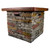 30.25" Classic Stone Square Gas Fire Pit - IMAGE 3