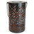 8" Black Owl Outdoor Solar Lantern with Handle - IMAGE 5