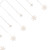 LED Star and Snowflake Window Curtain Christmas Lights - Clear - 4.75' Clear Wire - 250ct - IMAGE 3