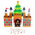 20.5" Nutcracker Castle Christmas Advent Calendar Decoration - IMAGE 1