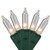 Mini Christmas Lights - Clear - 60' Green Wire - 300ct - IMAGE 1