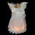 14" Ivory and White Lighted Angel Christmas Tree Topper - Clear Lights - IMAGE 3