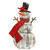 12" Snowman with Cardinal Welcome Sign Wooden Christmas Decoration - IMAGE 1