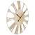 Wood and Metal Roman Numeral Battery Operated Round Wall Clock - 28" - IMAGE 3