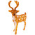 LED Lighted Commercial Grade Acrylic Reindeer Outdoor Christmas Decoration - 24" - IMAGE 2