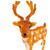 LED Lighted Commercial Grade Acrylic Reindeer Outdoor Christmas Decoration - 24" - IMAGE 4